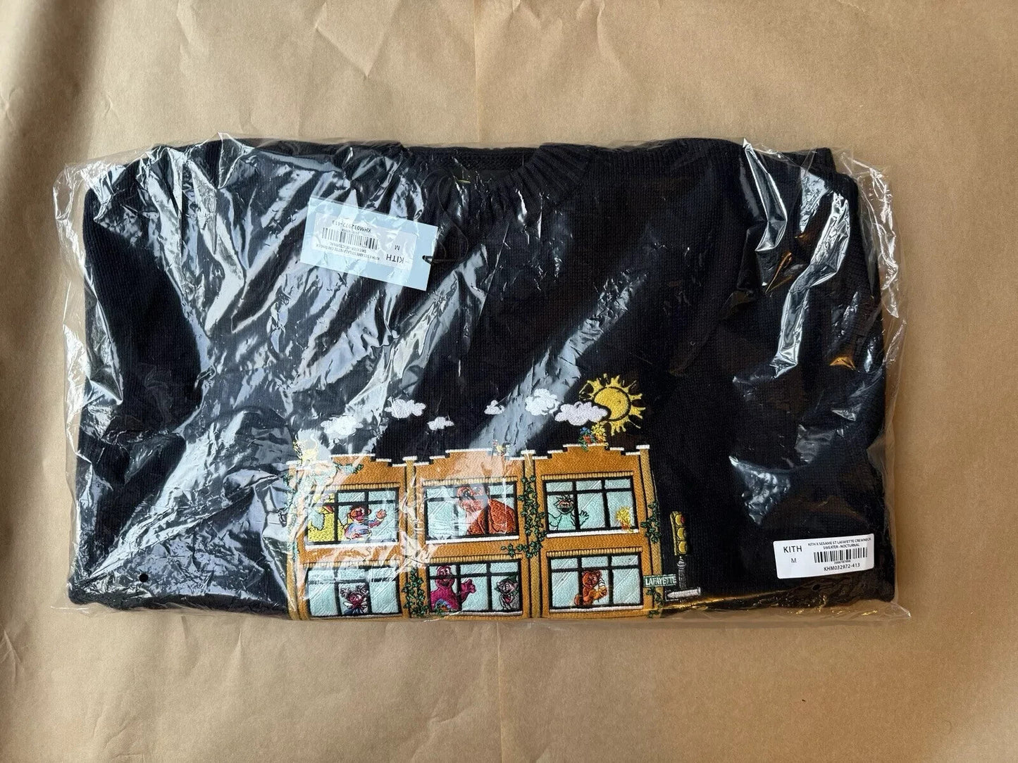 123 Sesame Street - Nocturnal - KITH - Lafayette Crewneck Sweater - Size M - NEW