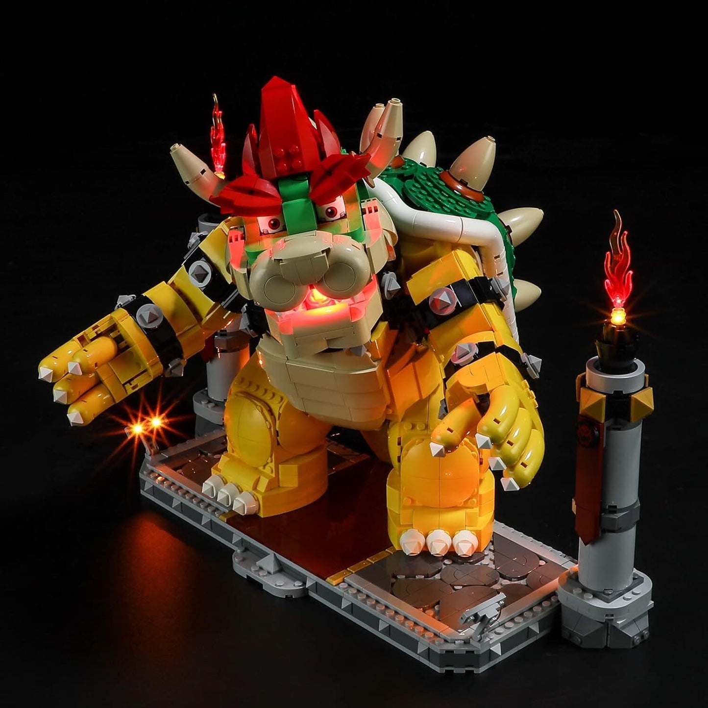 LED Lighting Kit - Nintendo Mighty Bowser 71411 (LEGO SET NOT INCLUDED)
