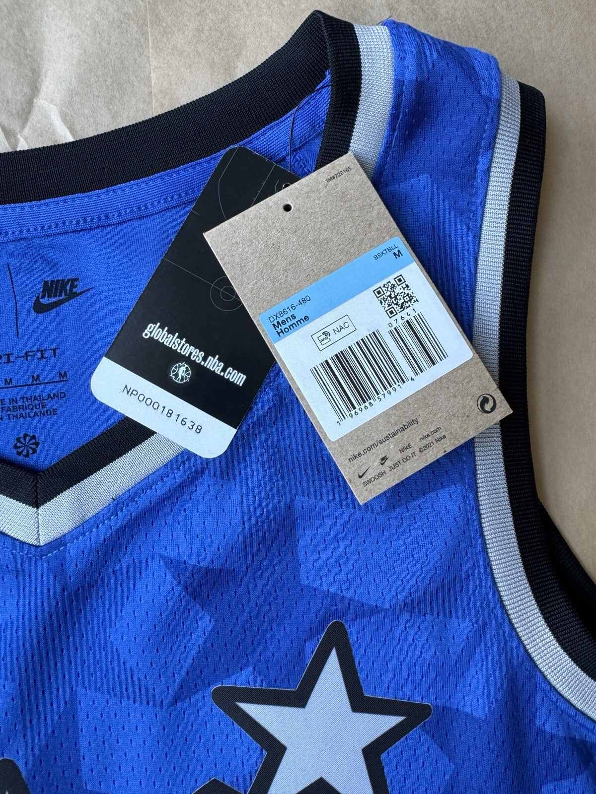 Orlando Magic Paolo Banchero #5 - Throwback Nike NBA Jersey - Size M - Swingman