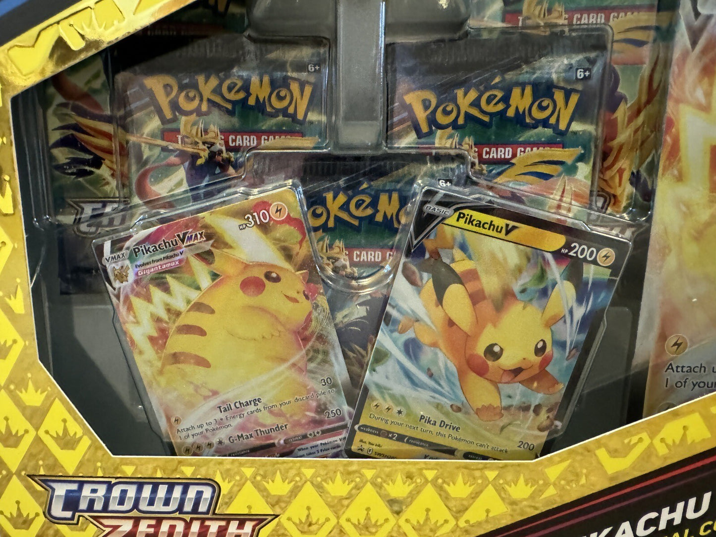 Pokemon TCG - Crown Zenith Pikachu VMAX Special Collection New & Sealed
