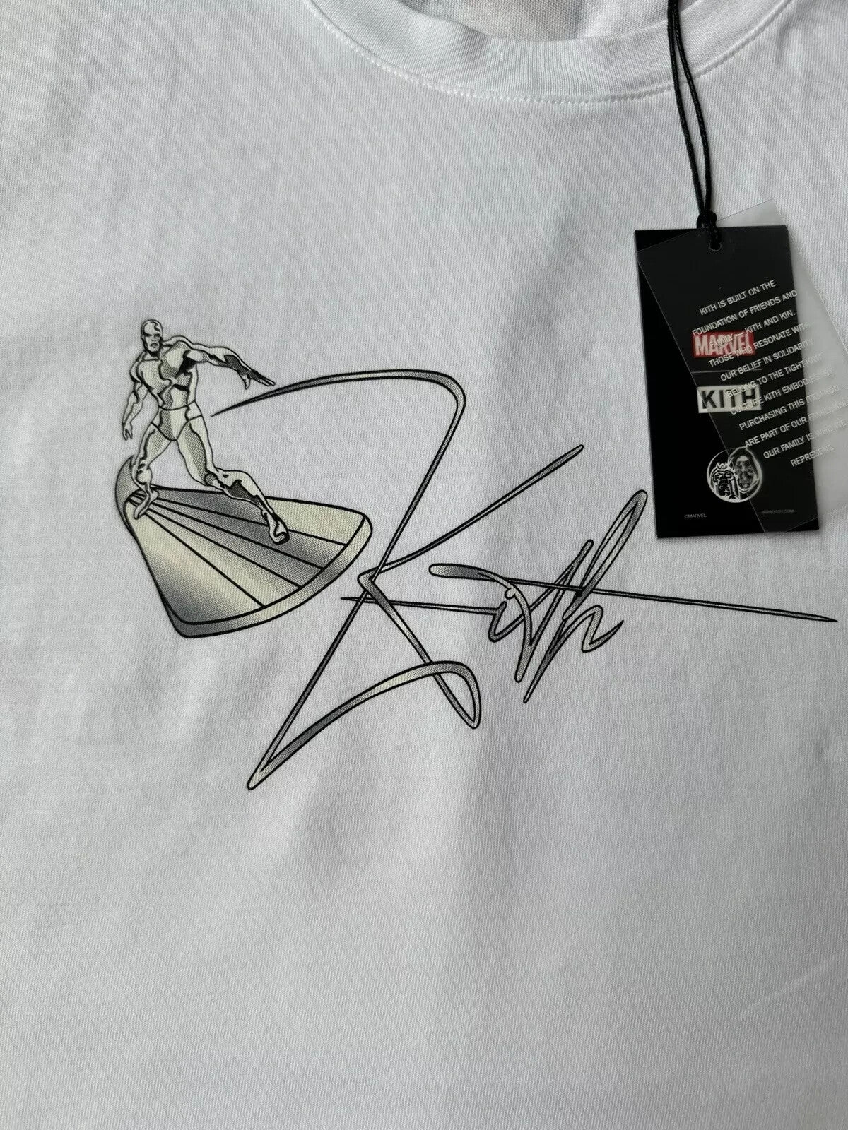 Silver Surfer X-Men - KITH x Marvel - White T-Shirt - Size M - NEW