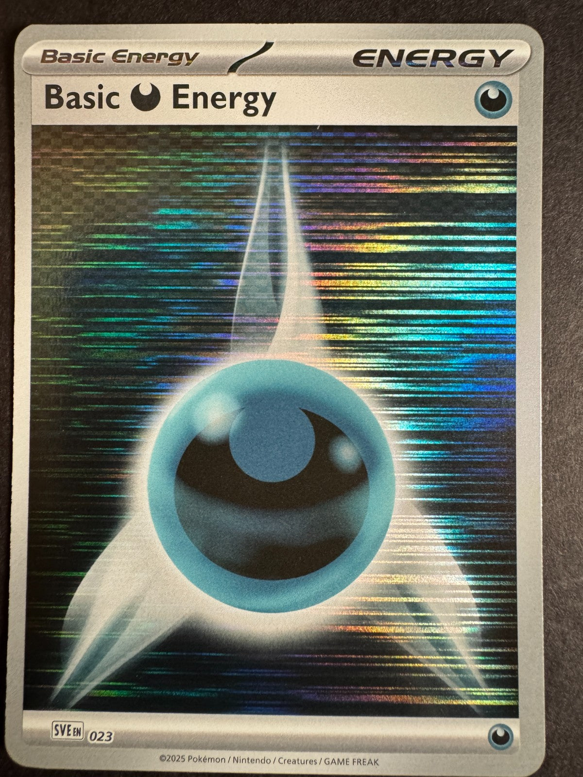 Pokemon Scarlet & Violet Holo Basic Energy All Types - Pokemon Choose Your Card