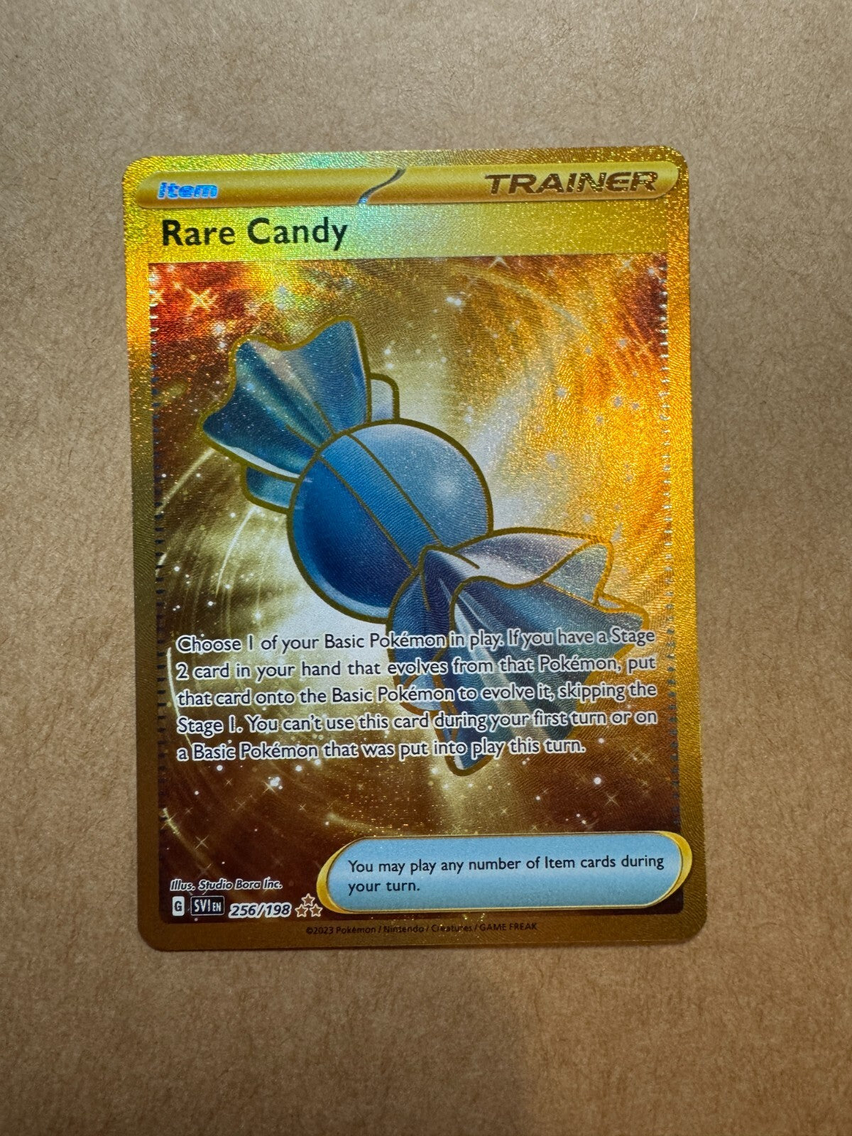 Rare Candy 256/198 - Scarlet & Violet Base - Pokemon Hyper Rare Near Mint