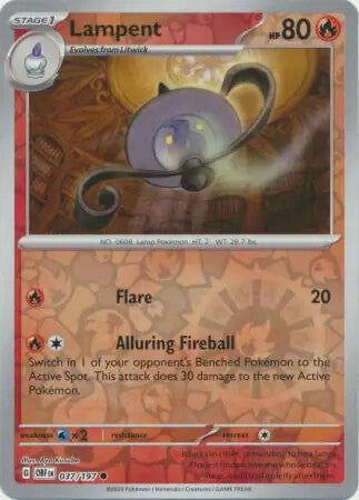 Pokemon Obsidian Flames Reverse Holos Rares Choose Your Card! Near Mint