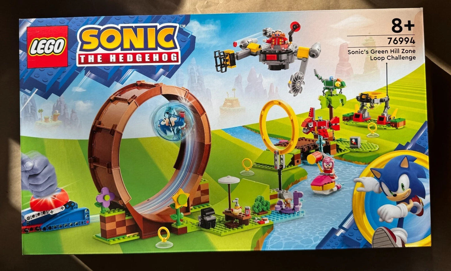 76994 Sonic's Green Hill Zone Loop Challenge - LEGO Sonic the Hedgehog - NEW