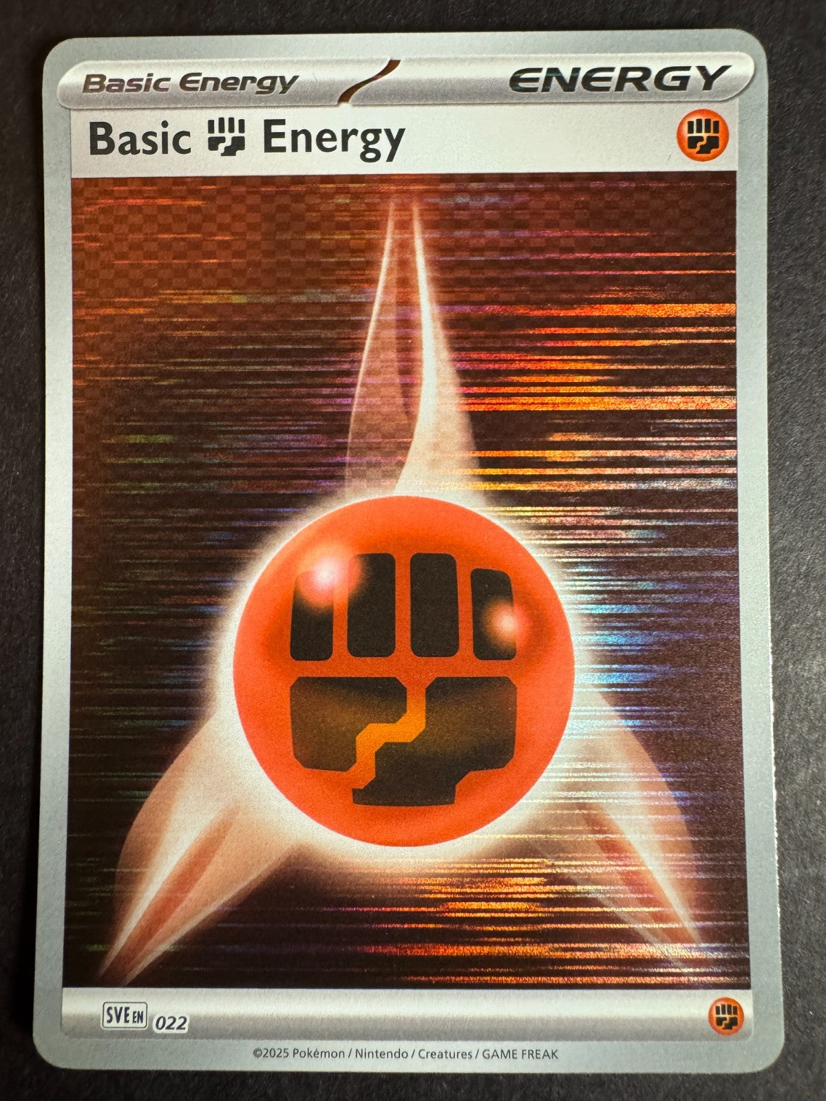 Pokemon Scarlet & Violet Holo Basic Energy All Types - Pokemon Choose Your Card