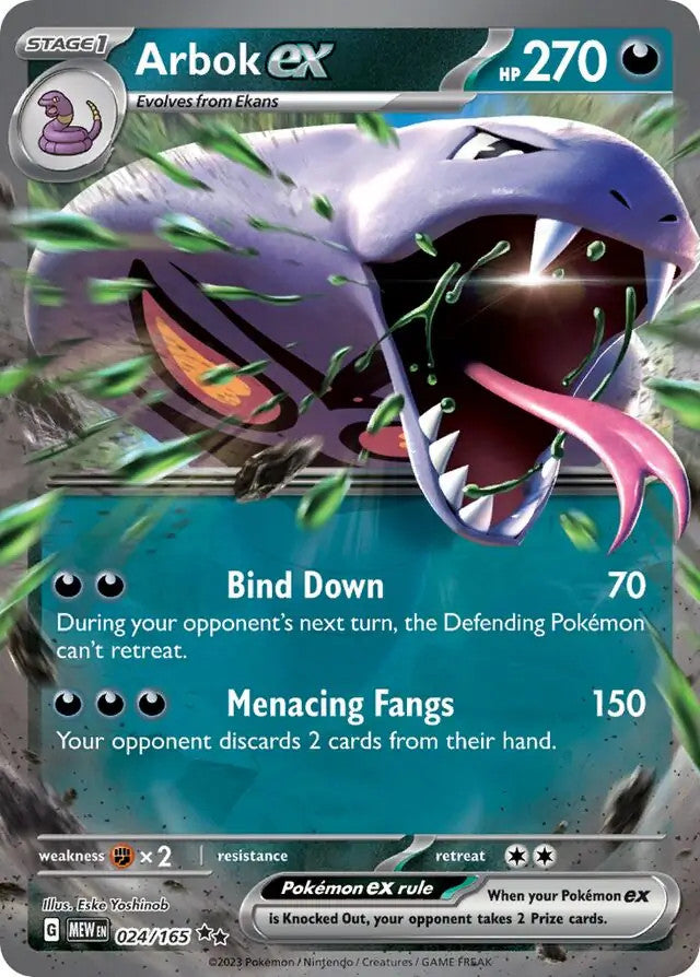 Scarlet & Violet Era Double Rare EX Near Mint Pokemon TCG Choose Your Card!