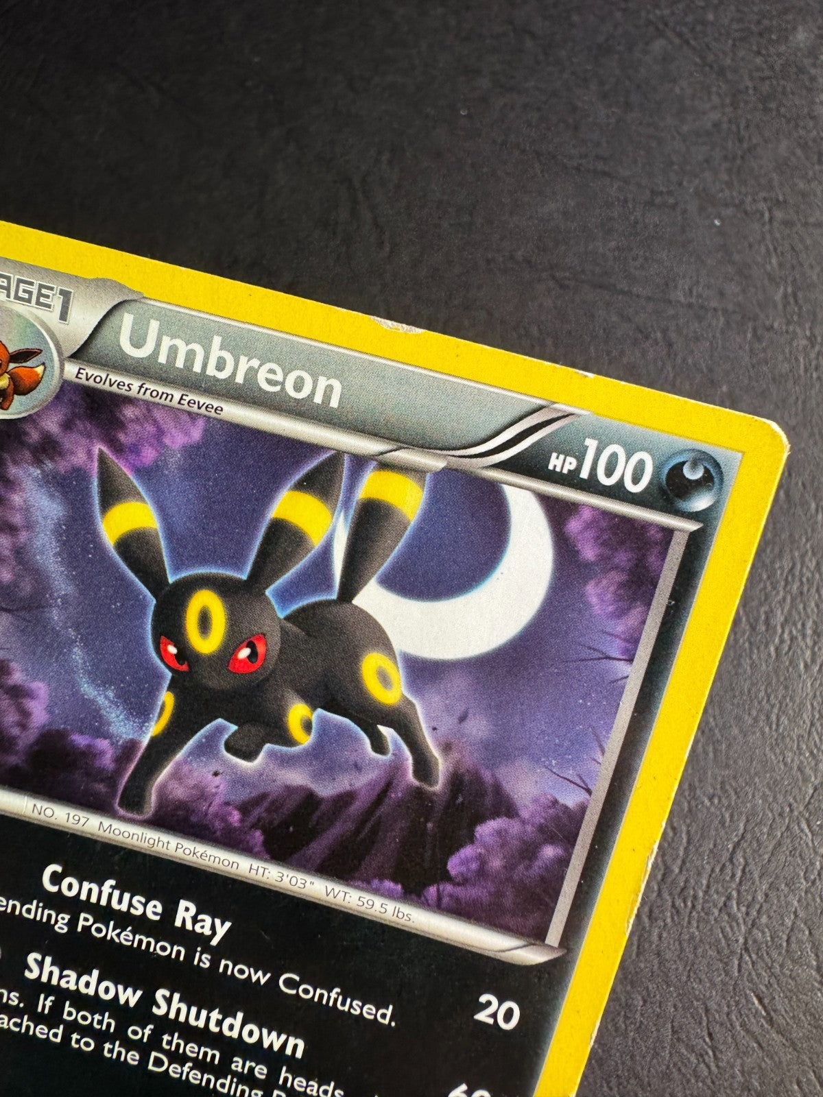 Umbreon Non-Holo 61/108 Pokemon Black & White Dark Explorers Heavily Played