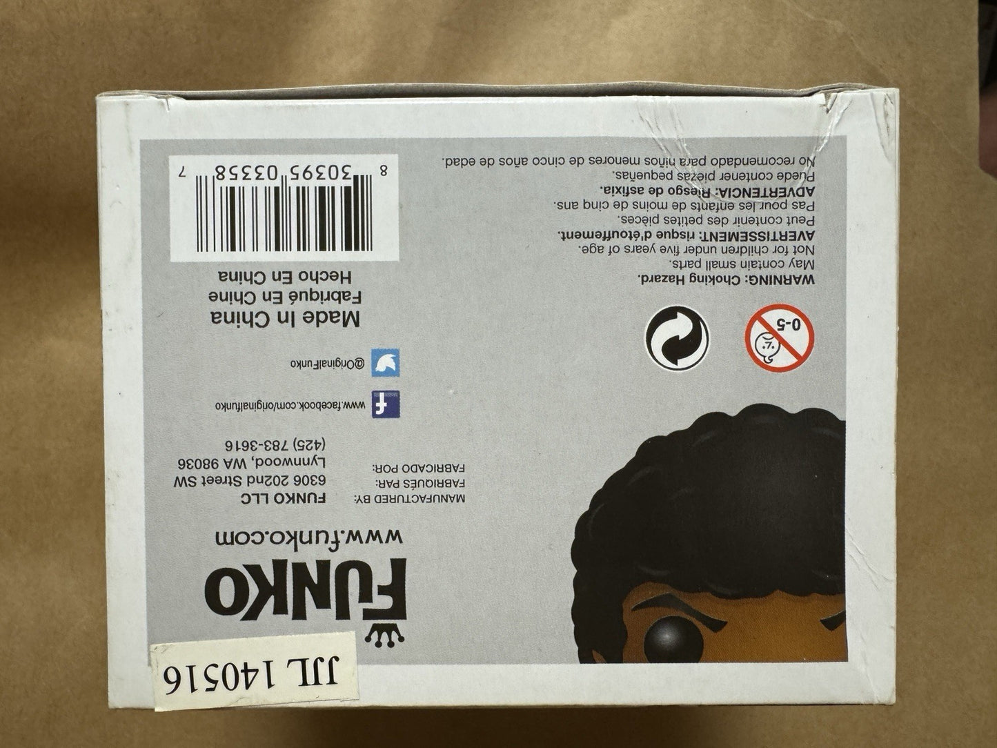 Bloody Jules SDCC 2014 #697 - Pulp Fiction - Funko Pop Vinyl NEW