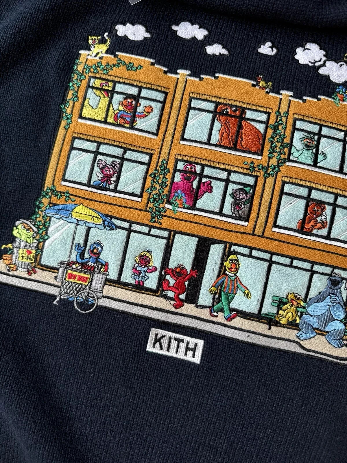 123 Sesame Street - Nocturnal - KITH - Lafayette Crewneck Sweater - Size M - NEW
