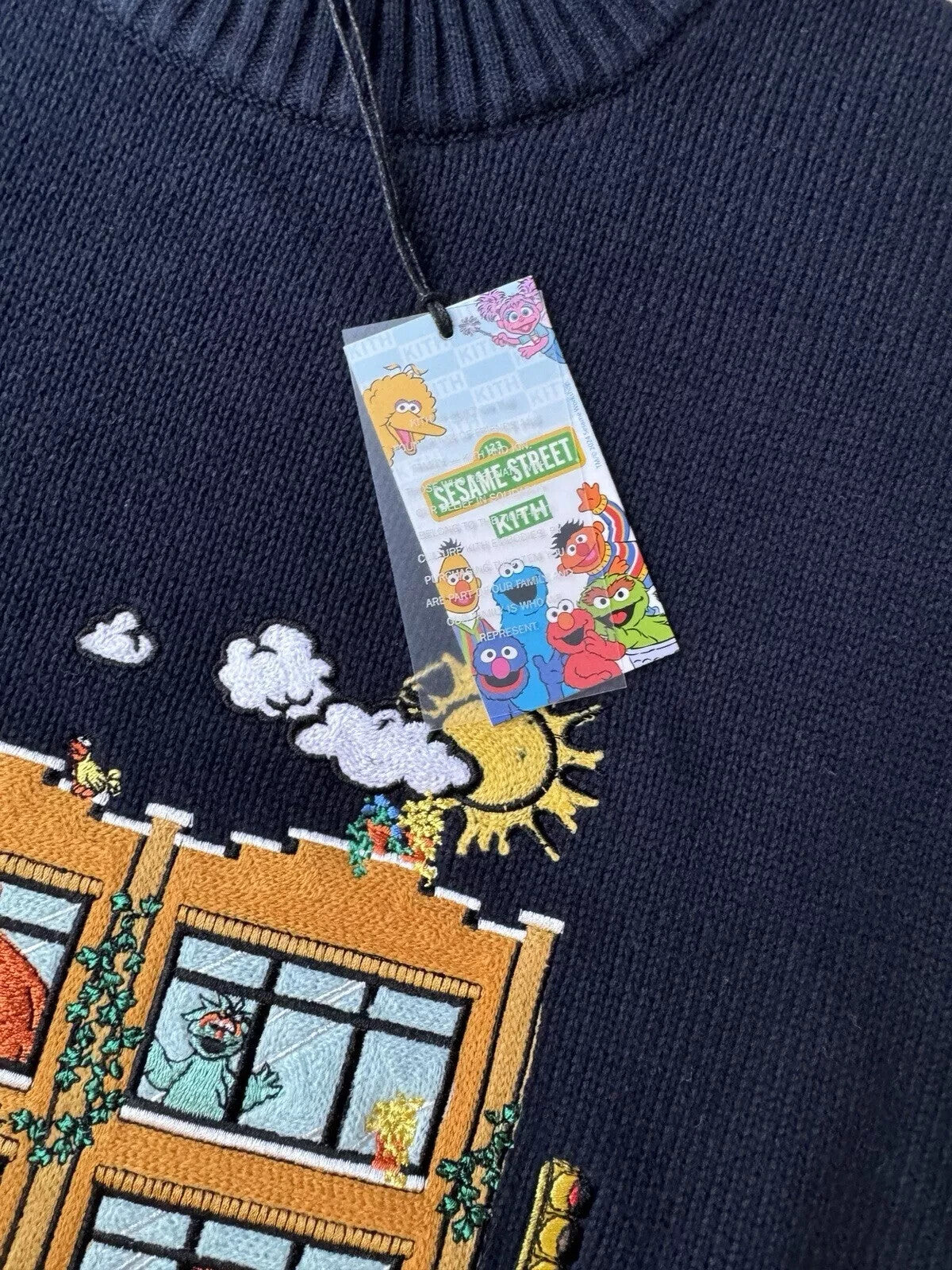 123 Sesame Street - Nocturnal - KITH - Lafayette Crewneck Sweater - Size M - NEW