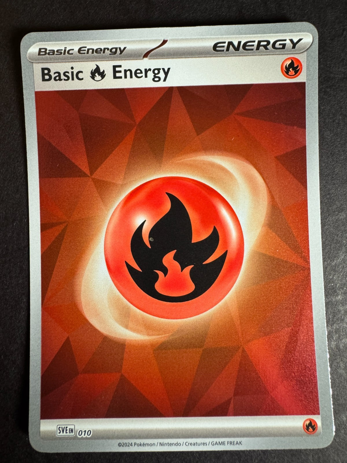 Pokemon Scarlet & Violet Holo Basic Energy All Types - Pokemon Choose Your Card