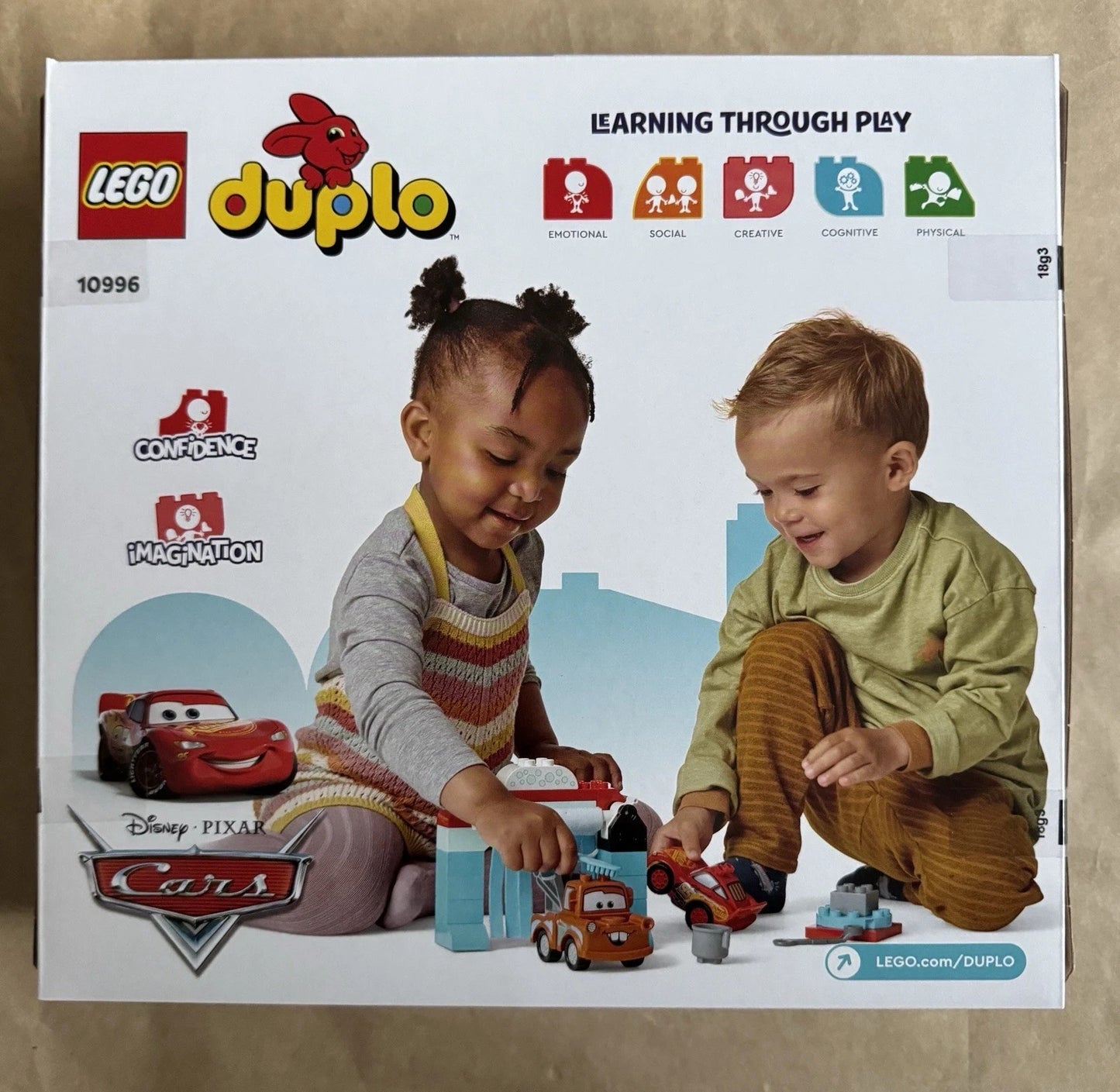 10996 Lightning McQueen & Mater's Car Wash Fun - LEGO Duplo Cars - NEW