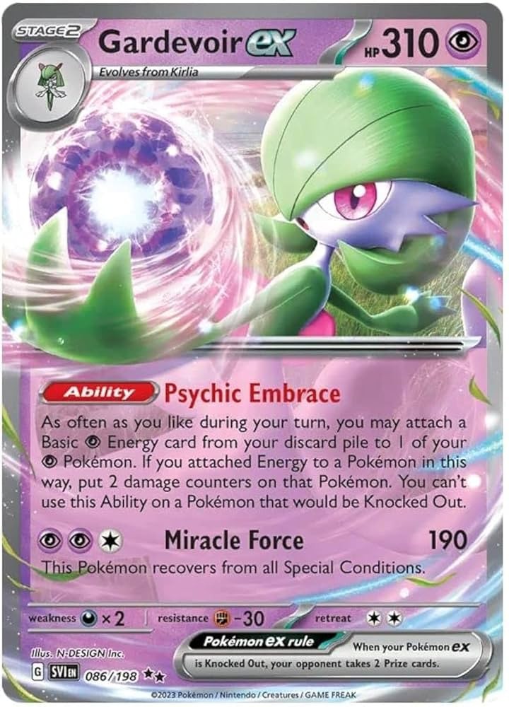 Scarlet & Violet Era Double Rare EX Near Mint Pokemon TCG Choose Your Card!