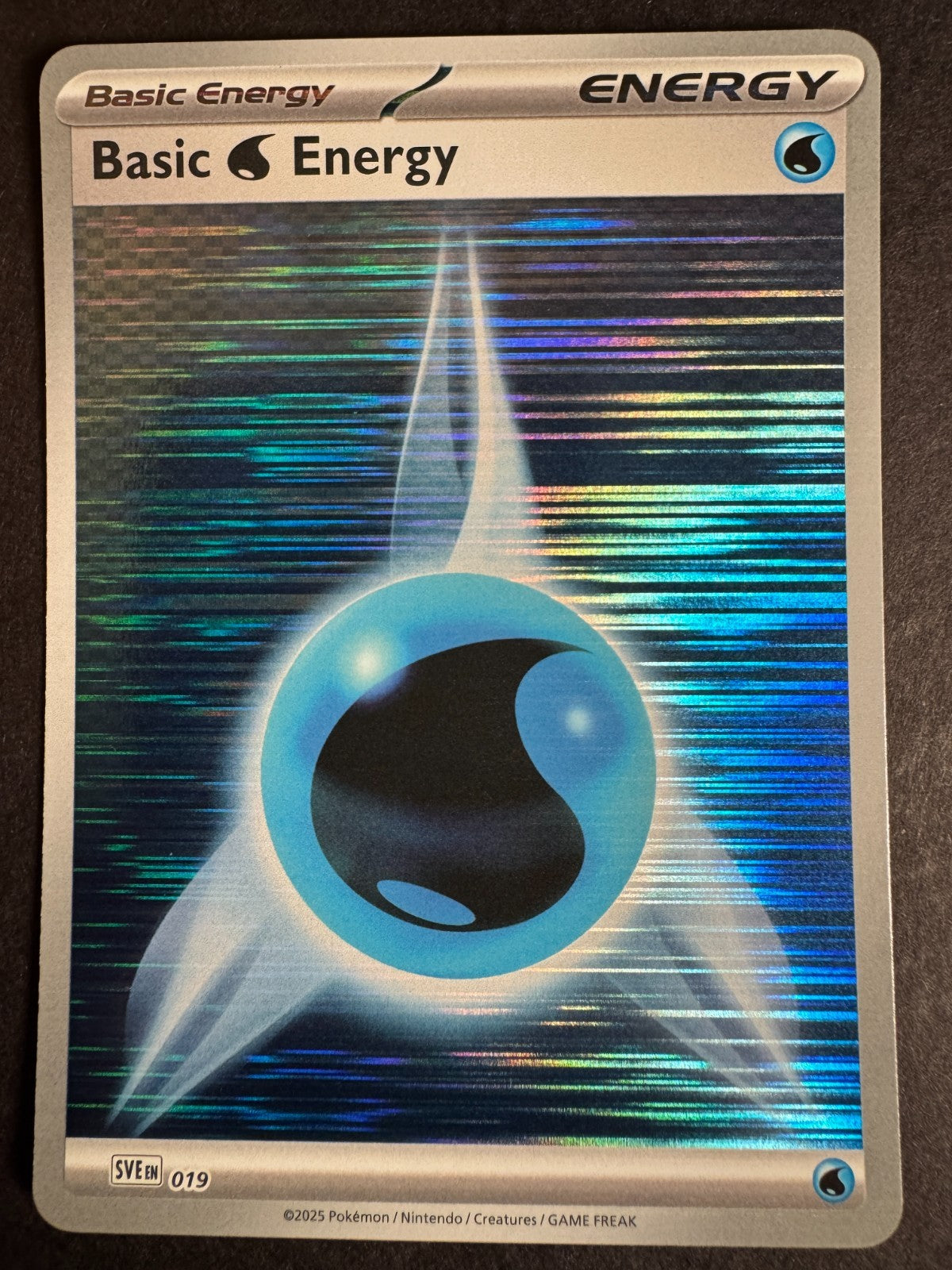 Pokemon Scarlet & Violet Holo Basic Energy All Types - Pokemon Choose Your Card