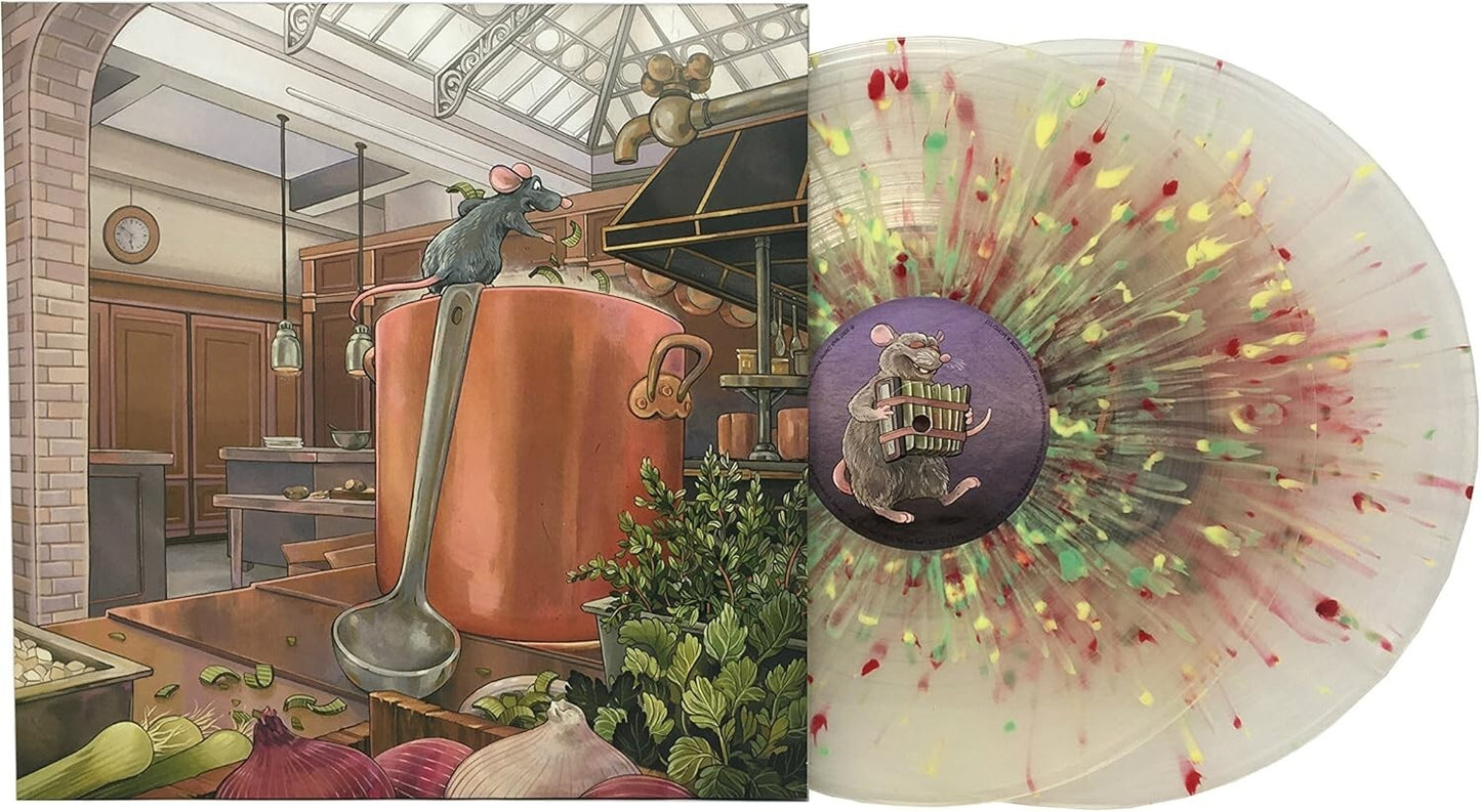 Michael Giacchino Ratatouille Vinyl LP Record 2 x LP Rainbow Splatter NEW MONDO