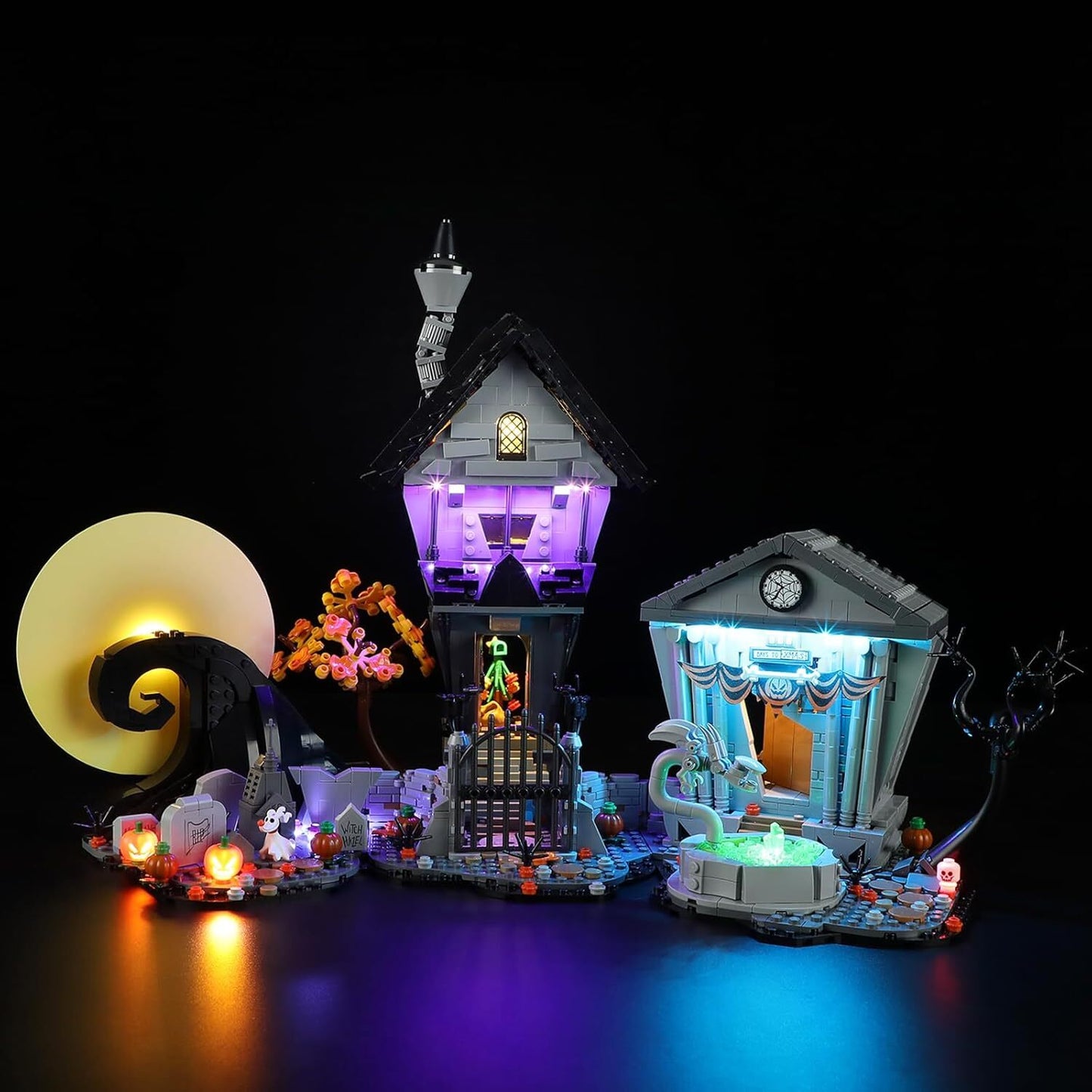 21351 Nightmare Before Christmas 21351 Lego LED Lighting Kit (Set not included)