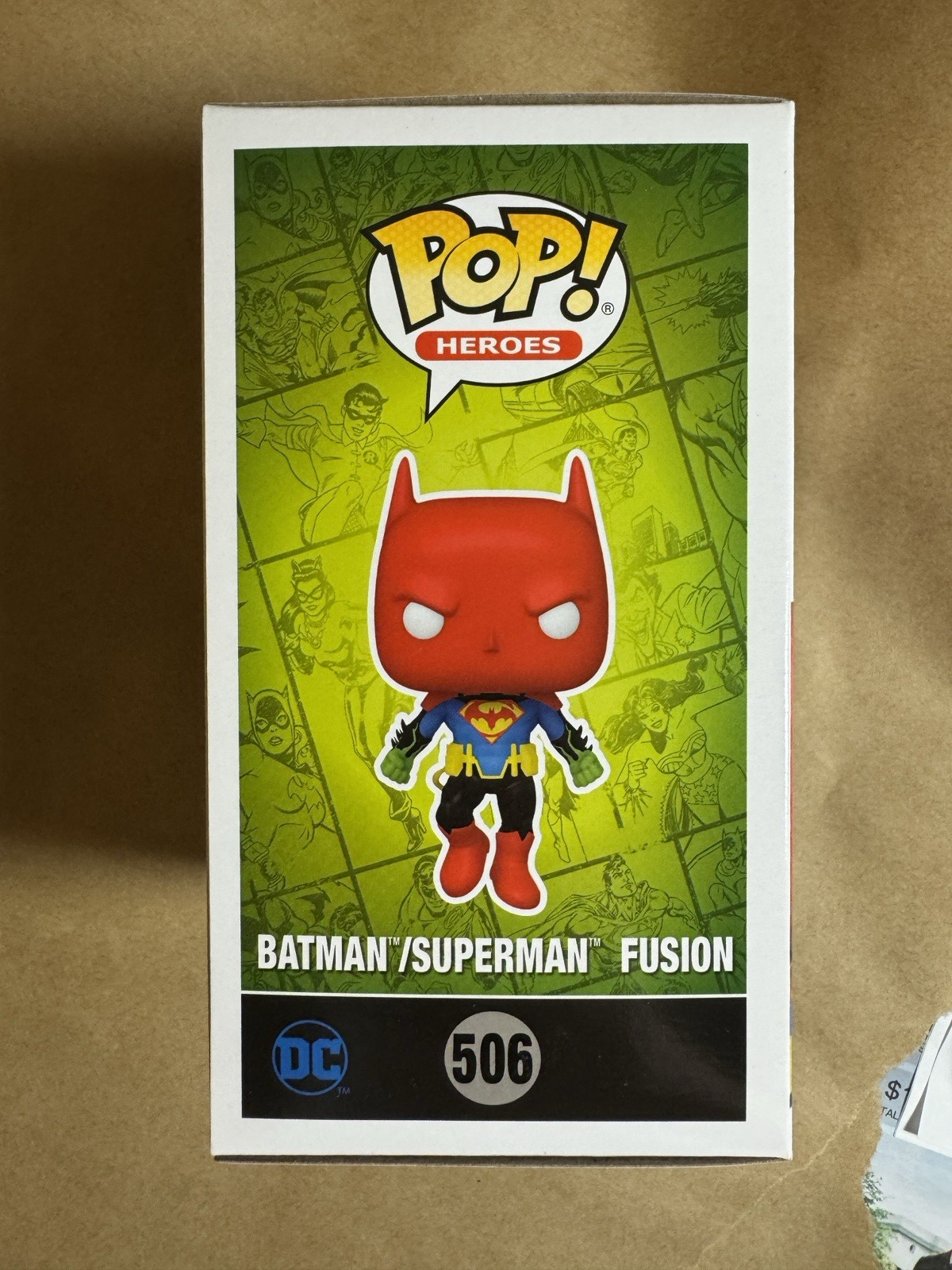 Batman/Superman Fusion SDCC #506 Funko Pop Vinyl Near Mint Condition
