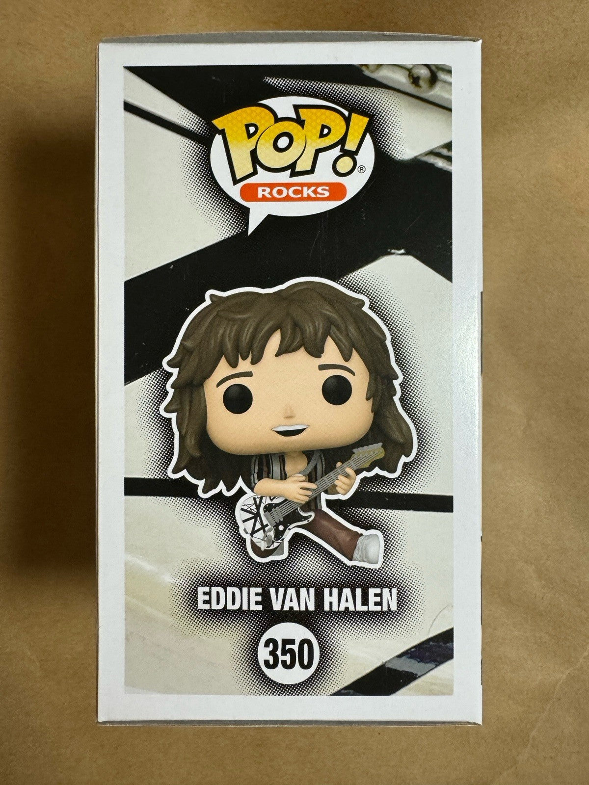 Eddie Van Halen Funko Shop #350 Funko Pop Vinyl Near Mint Condition