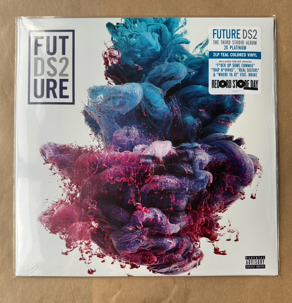 Future DS2 (Dirty Sprite 2) Record Store Day 2022 Vinyl LP Record 1LP Teal NEW