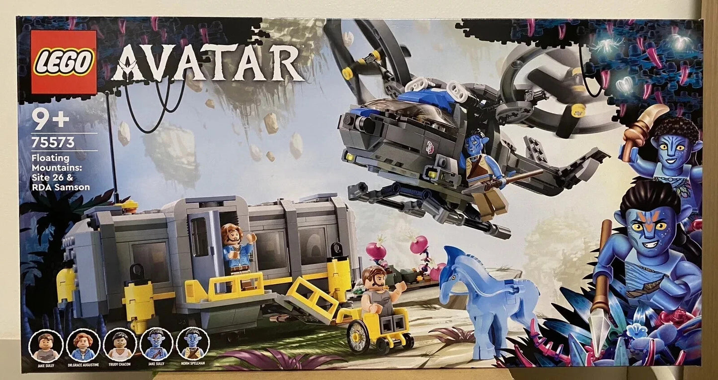 75573 Floating Mountains: Site 26 & RDA Samson - LEGO Avatar - NEW - Retired