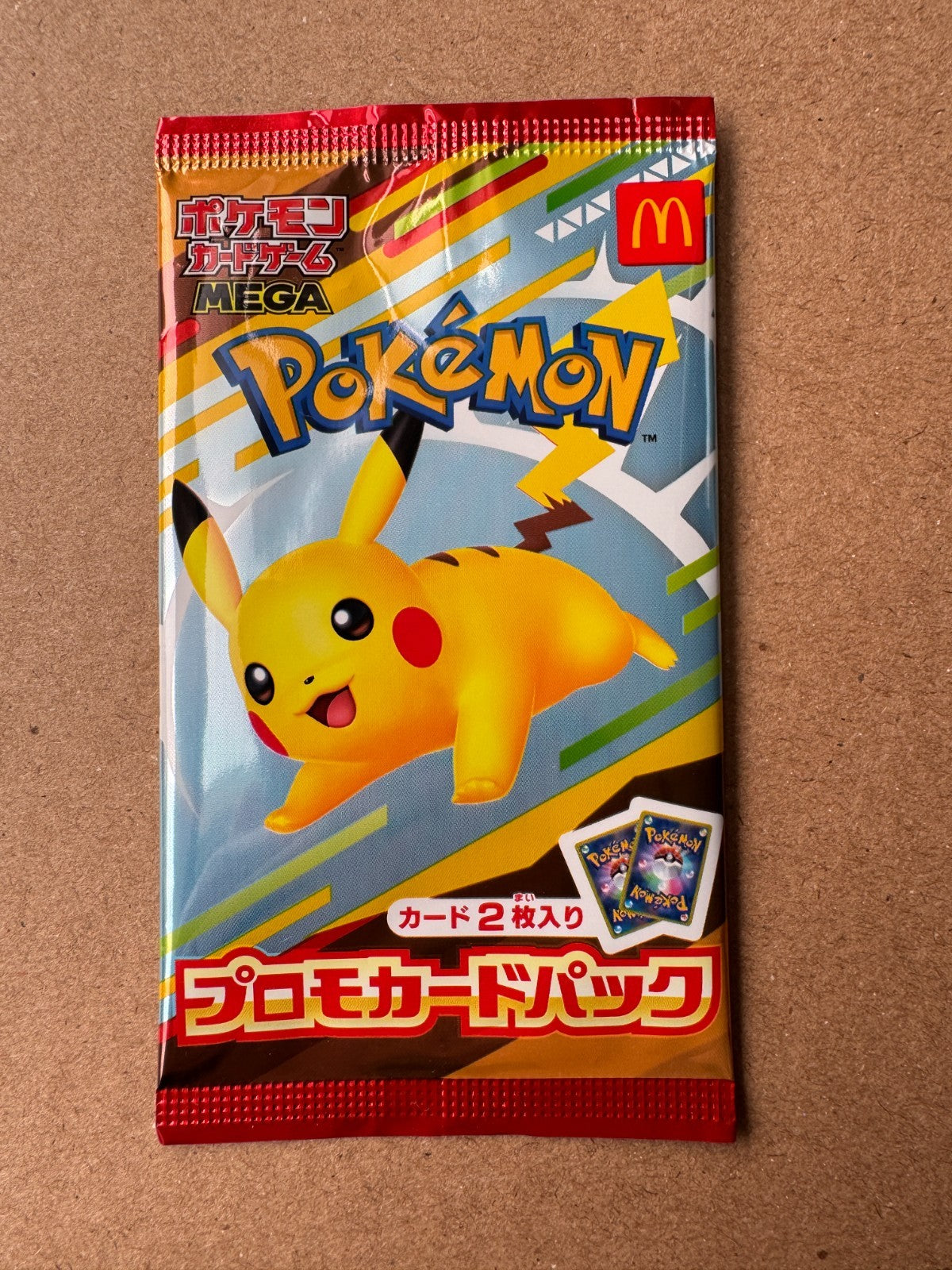 x1 Sealed McDonald's Promo Card Pack 2025 Pikachu 020/M-P Japanese Pokemon