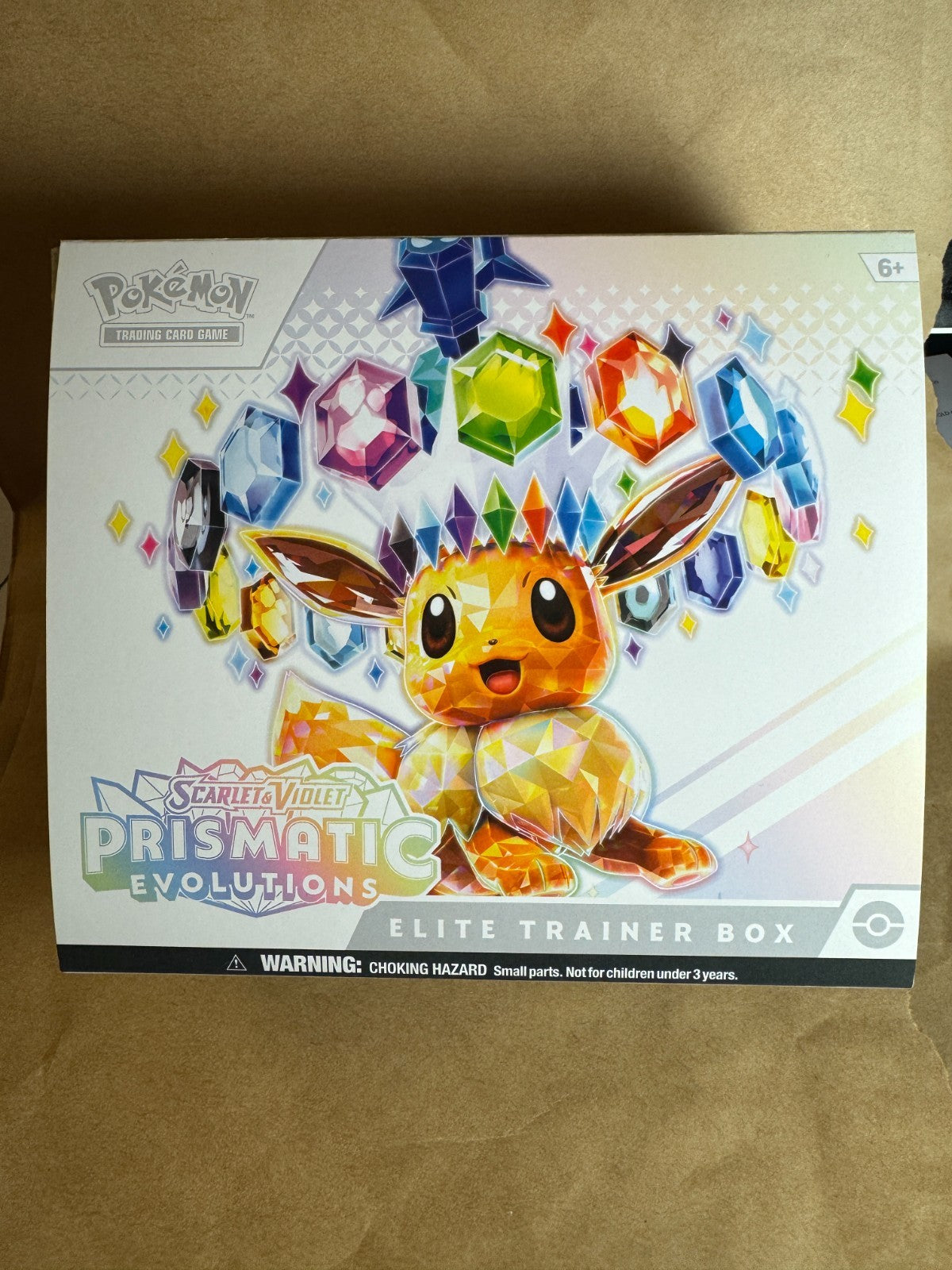 Pokemon TCG Prismatic Evolutions Elite Trainer Box WITH PROMO *no Booster packs*