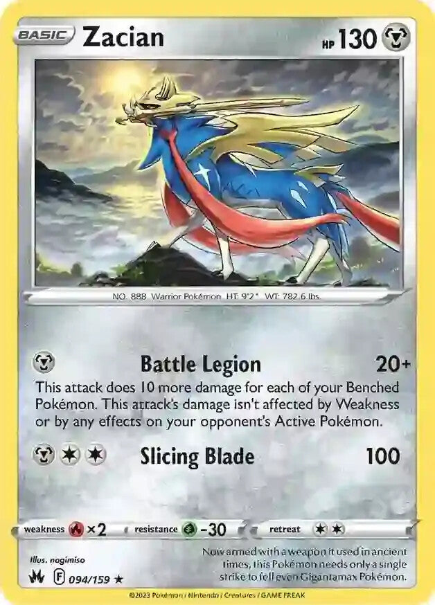 Crown Zenith Reverse Holos & Holo Rares - Pokemon Choose Your Card! Near Mint