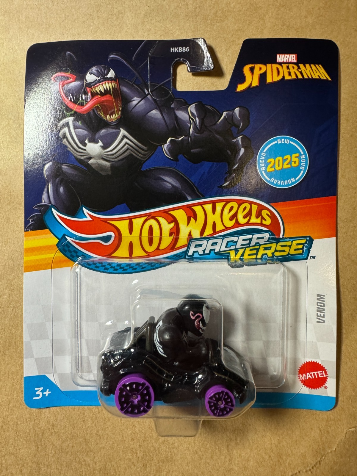 Venom Marvel - Racer Verse - Hot Wheels - Mattel NEW