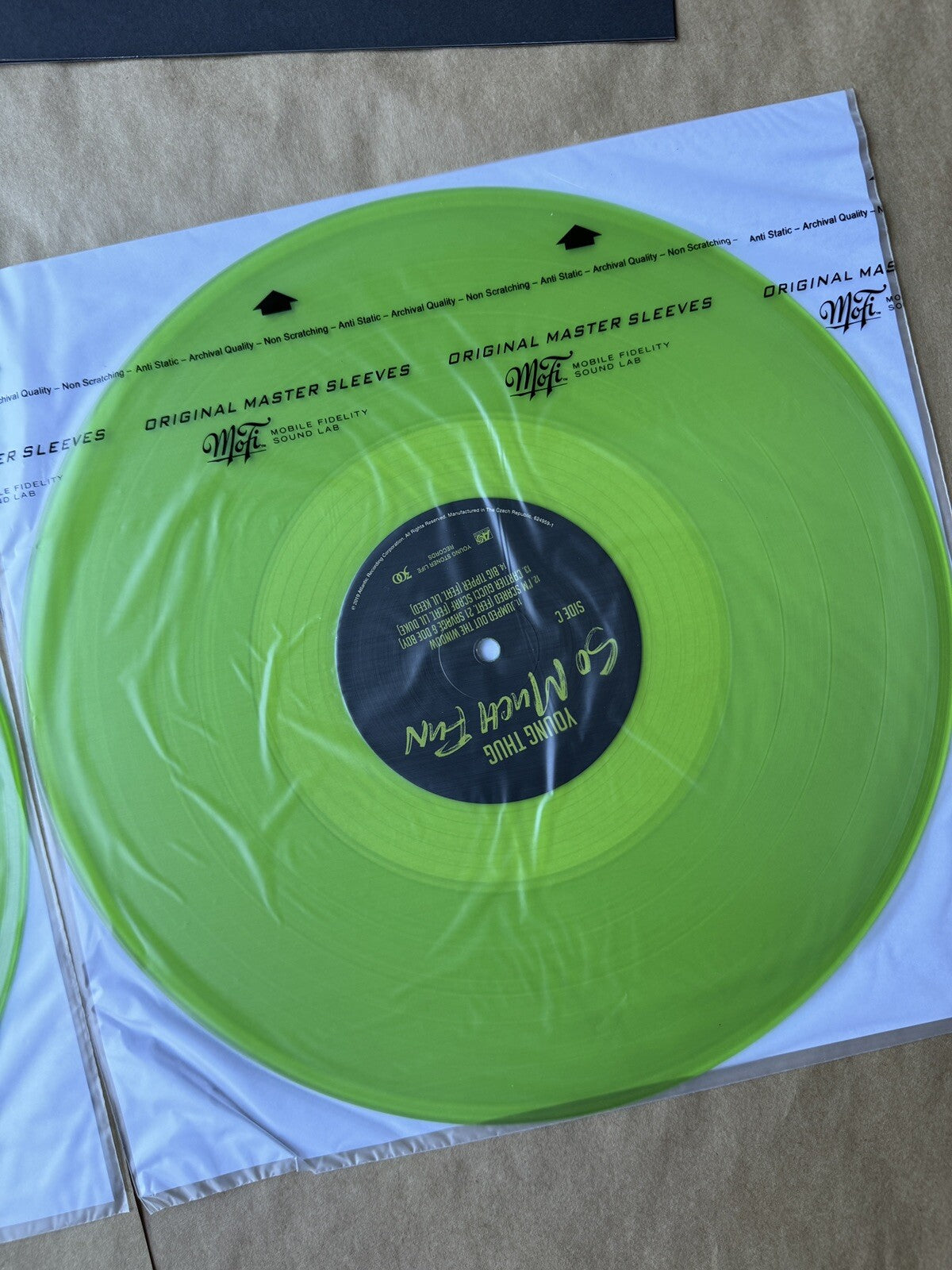 Young Thug So Much Fun Vinyl Record 2 x LP Translucent Slime Green VMP EXCLUSIVE
