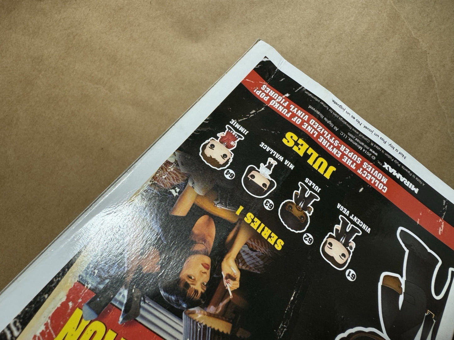 Bloody Jules SDCC 2014 #697 - Pulp Fiction - Funko Pop Vinyl NEW