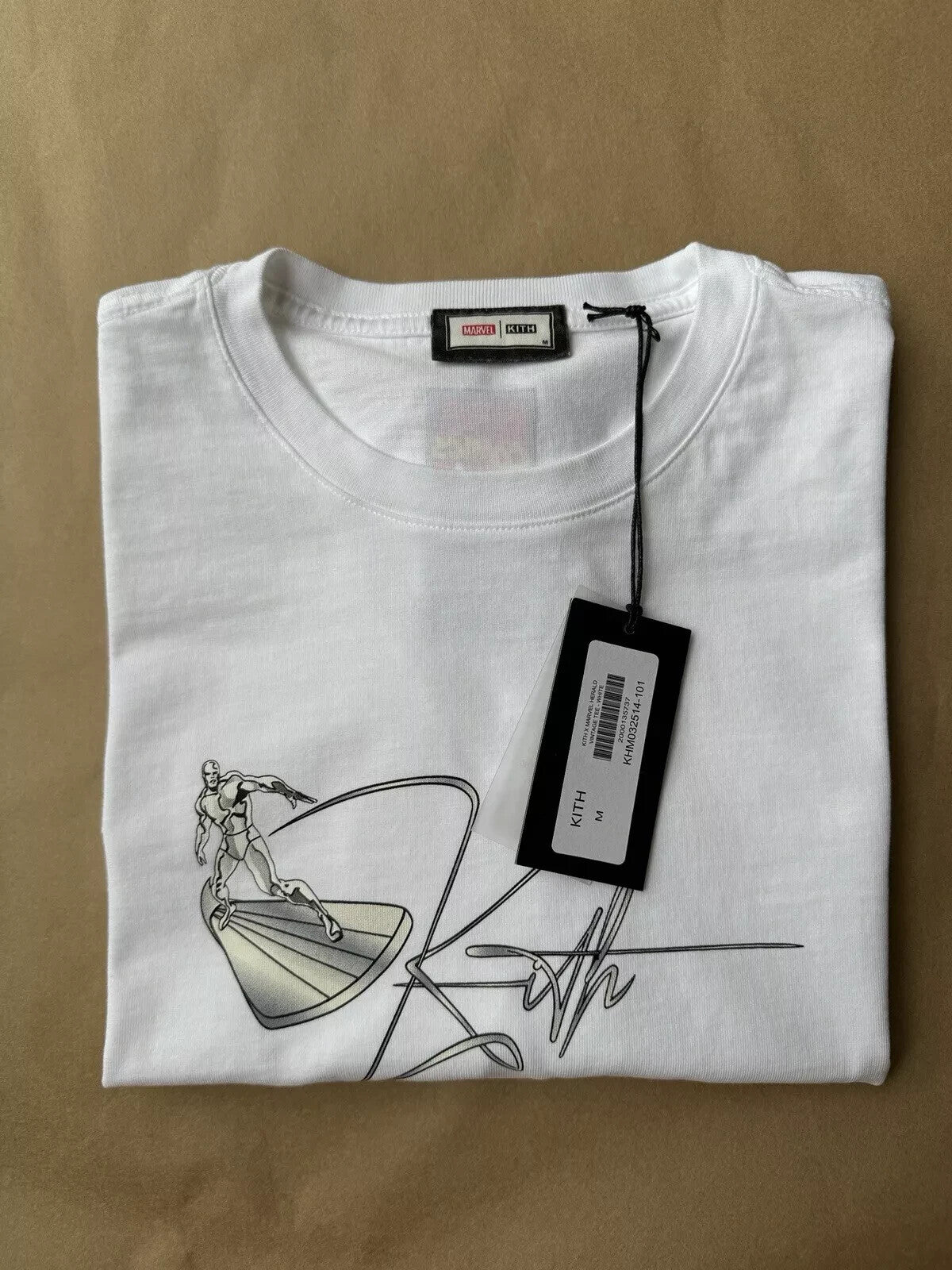 Silver Surfer X-Men - KITH x Marvel - White T-Shirt - Size M - NEW