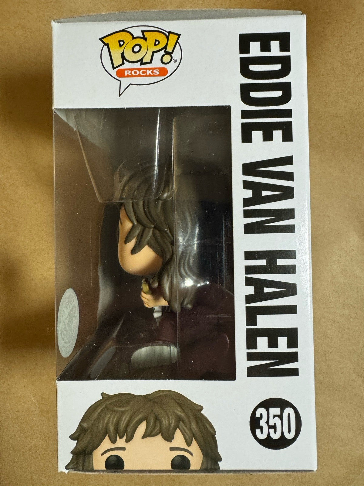 Eddie Van Halen Funko Shop #350 Funko Pop Vinyl Near Mint Condition
