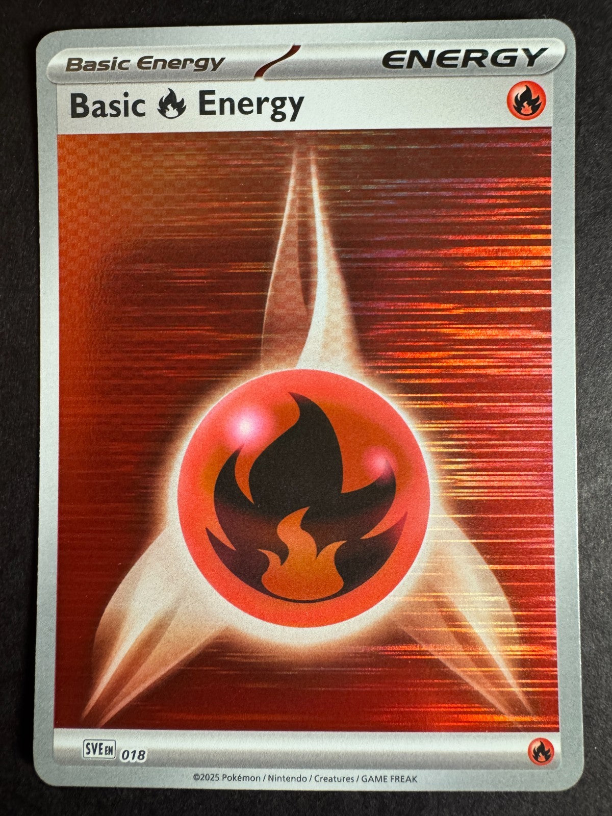 Pokemon Scarlet & Violet Holo Basic Energy All Types - Pokemon Choose Your Card
