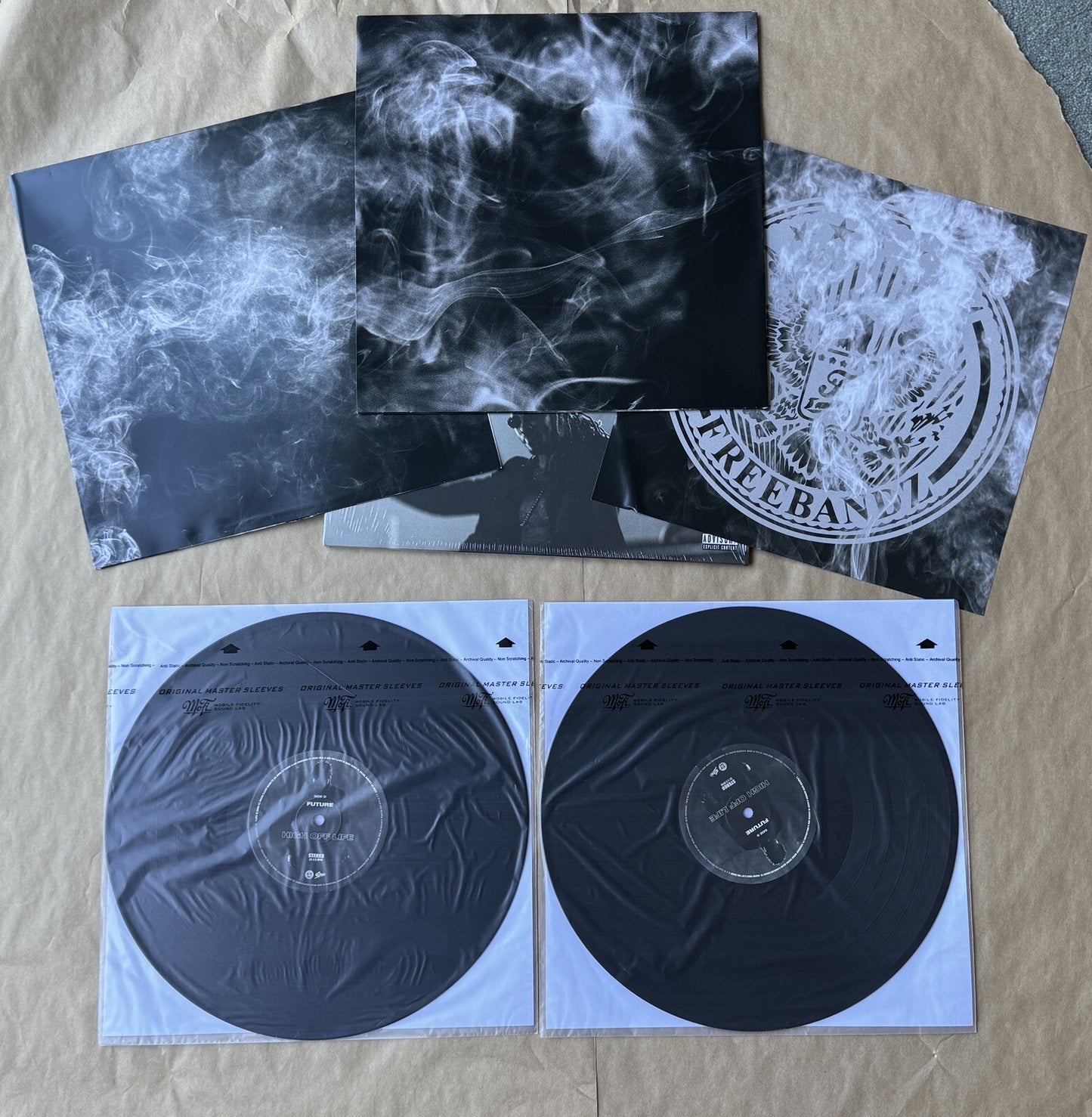 Future - High Off Life Vinyl LP Record Black 2LP Opened