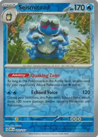 Pokemon Obsidian Flames Reverse Holos Rares Choose Your Card! Near Mint