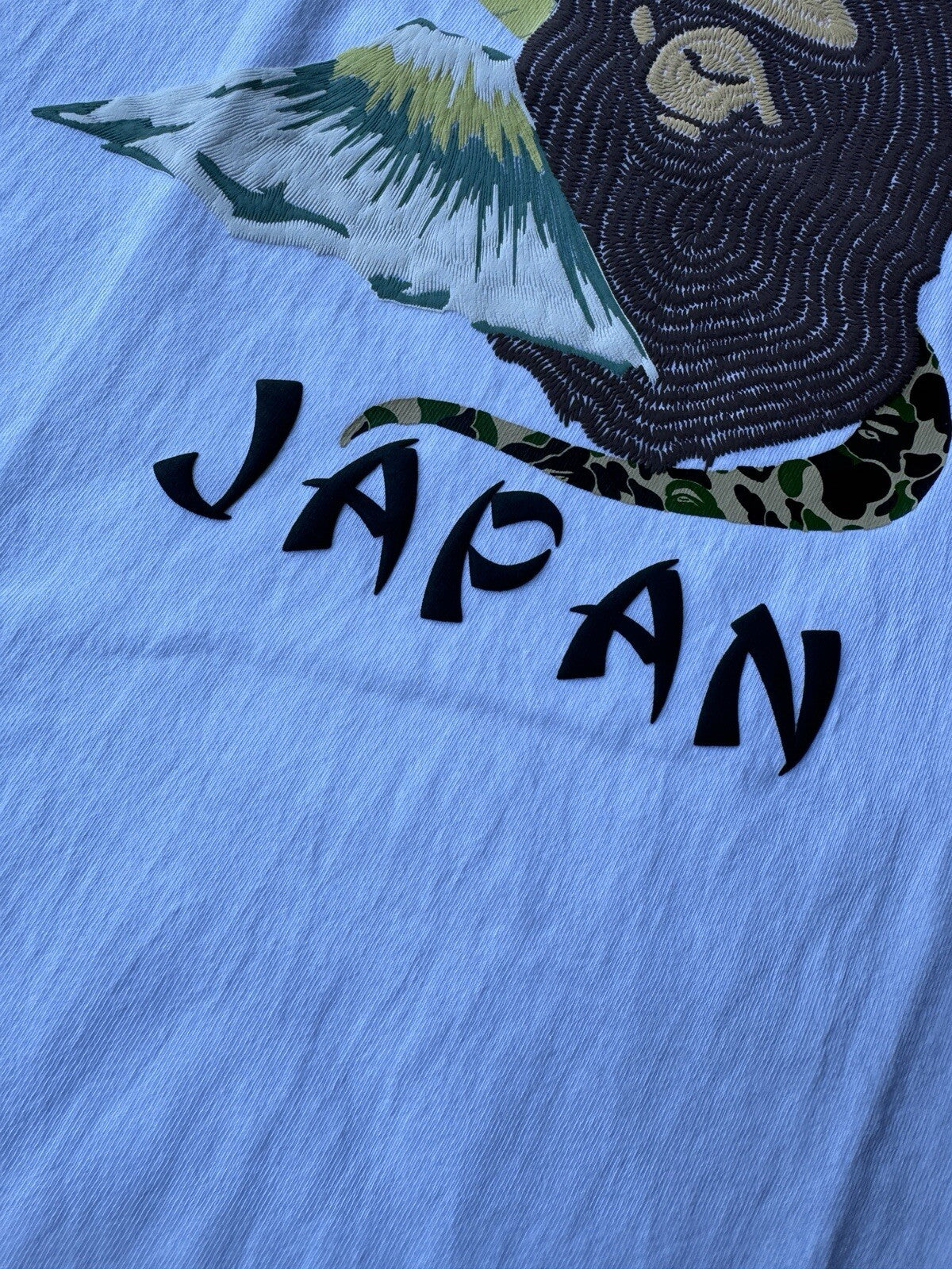 BAPE A BATHING APE - 'JAPANESE CULTURE' White T-Shirt - SIZE L - BRAND NEW