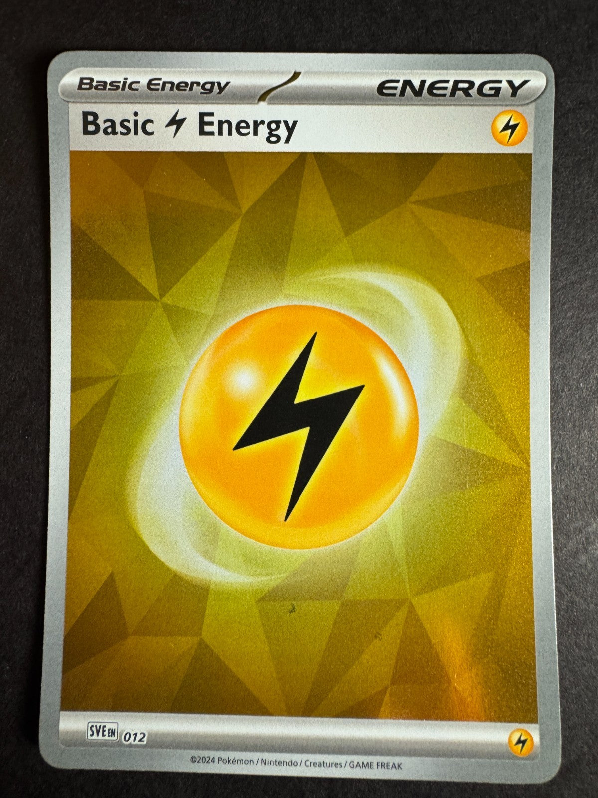 Pokemon Scarlet & Violet Holo Basic Energy All Types - Pokemon Choose Your Card
