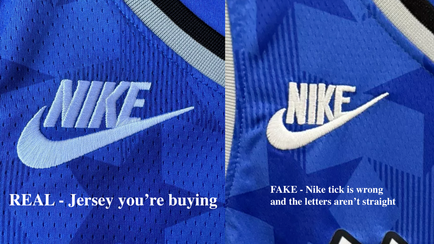 Orlando Magic Paolo Banchero #5 - Throwback Nike NBA Jersey - Size M - Swingman