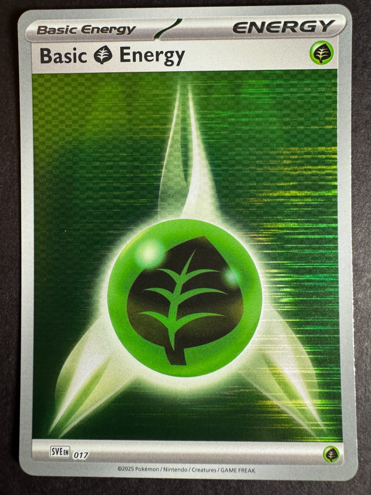 Pokemon Scarlet & Violet Holo Basic Energy All Types - Pokemon Choose Your Card