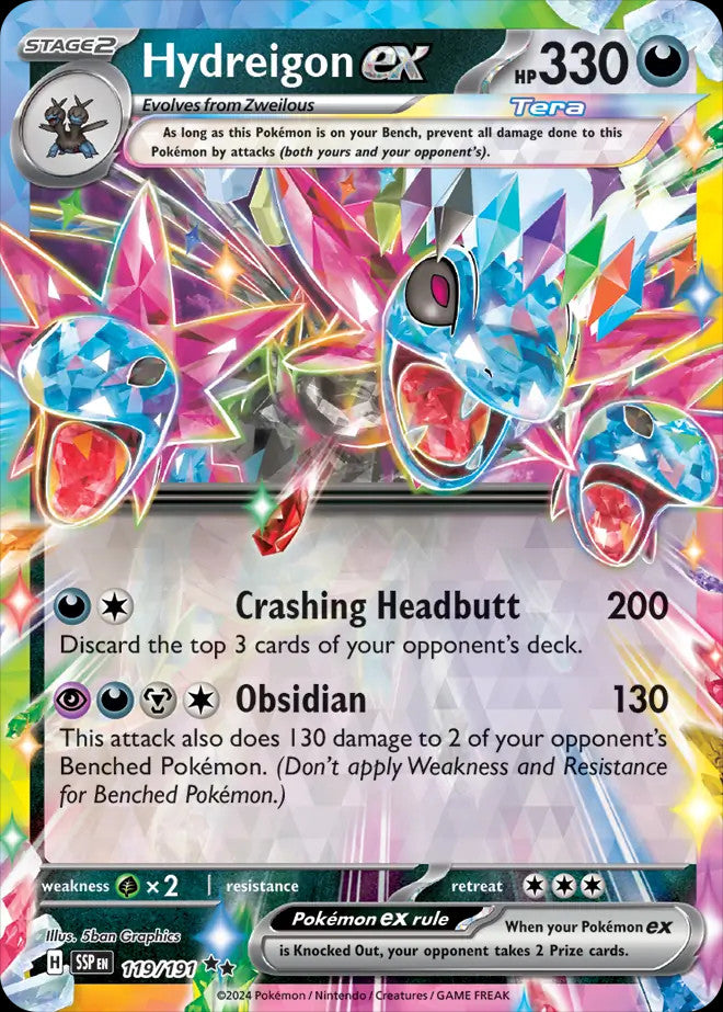 Scarlet & Violet Era Double Rare EX Near Mint Pokemon TCG Choose Your Card!