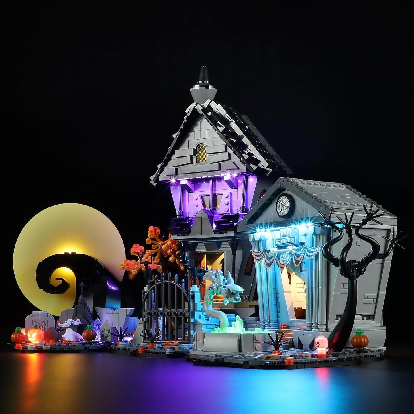21351 Nightmare Before Christmas 21351 Lego LED Lighting Kit (Set not included)