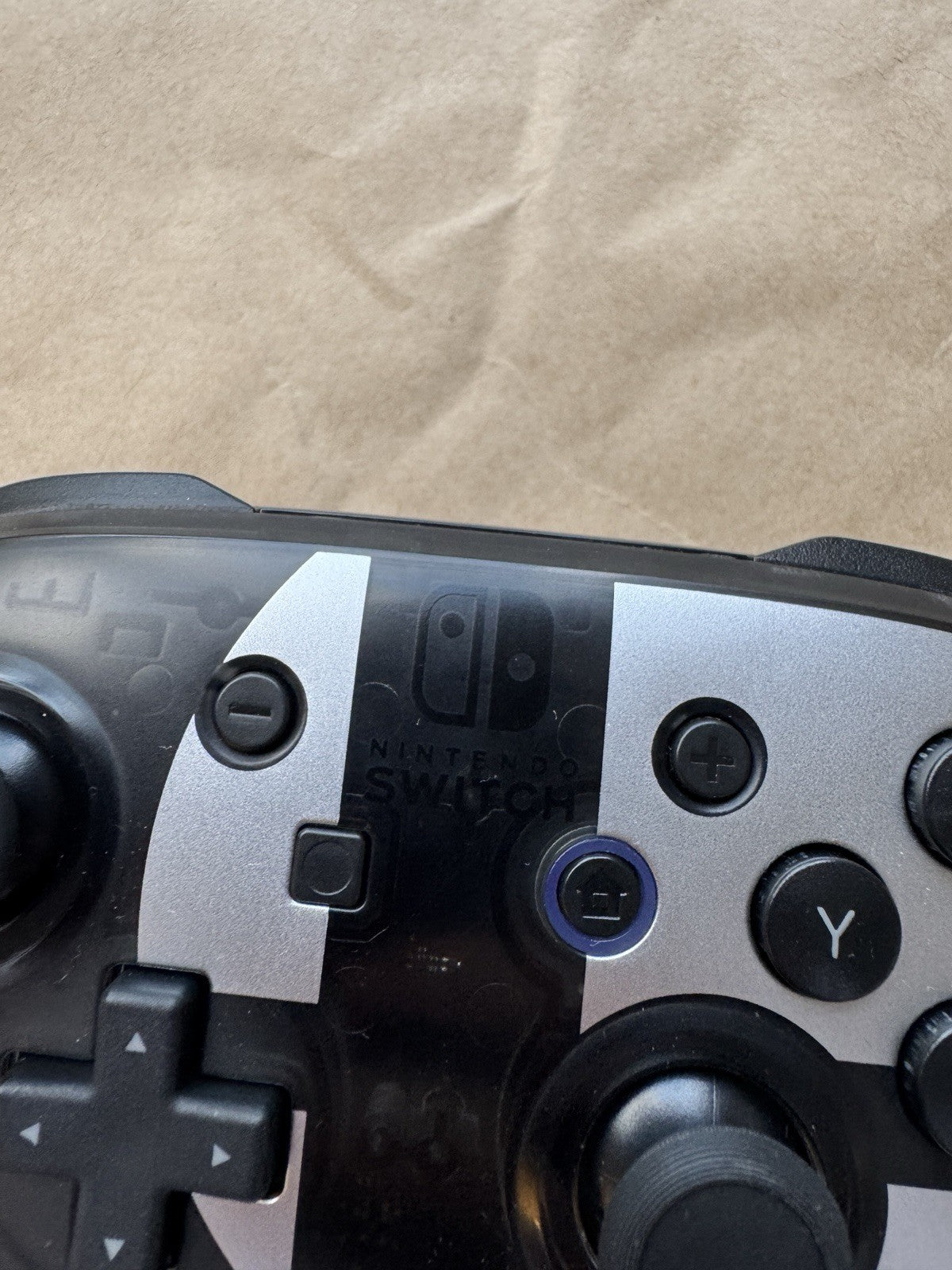 Nintendo Switch GENUINE Pro Controller Working Super Smash Bros Ultimate Edition