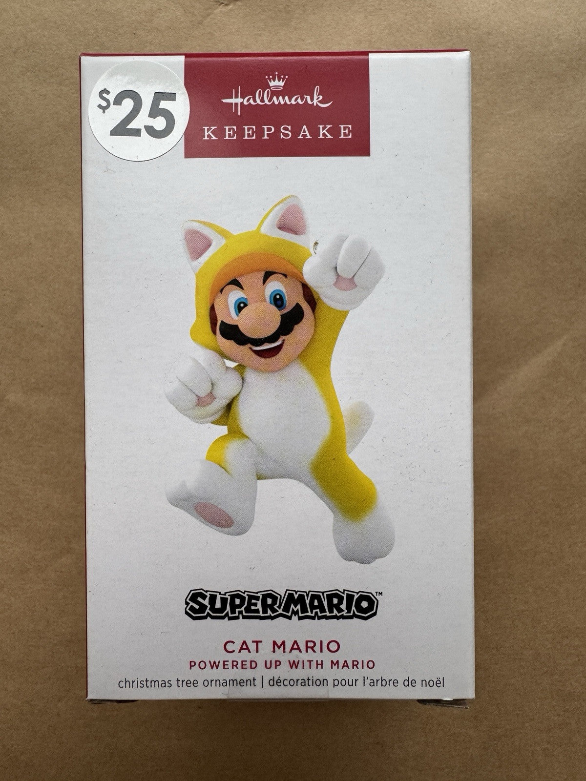 Cat Super Mario - Hallmark Keepsake - Christmas Ornament - NEW