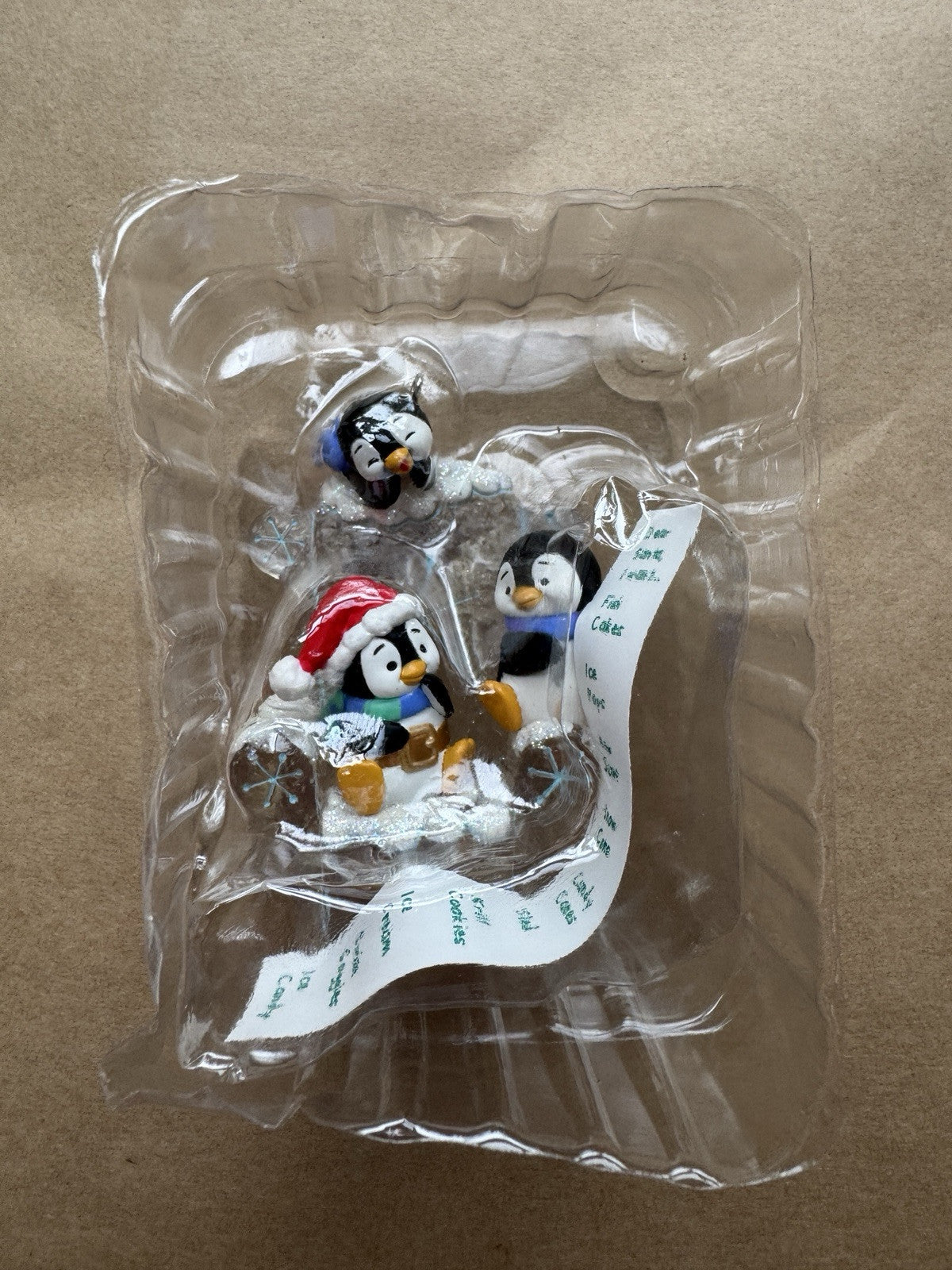 Long Letter to Santa Penguins - Hallmark Keepsake - Christmas Ornament - NEW