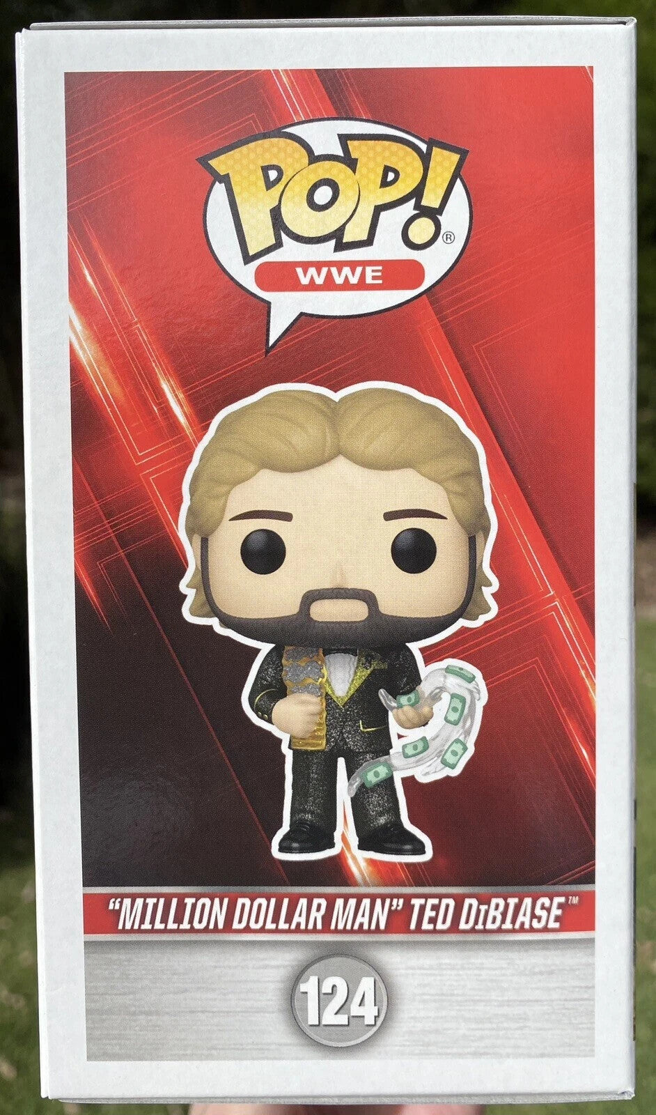 Million Dollar Man Ted Dibiase #124 WWE Funko Pop Vinyl NEW
