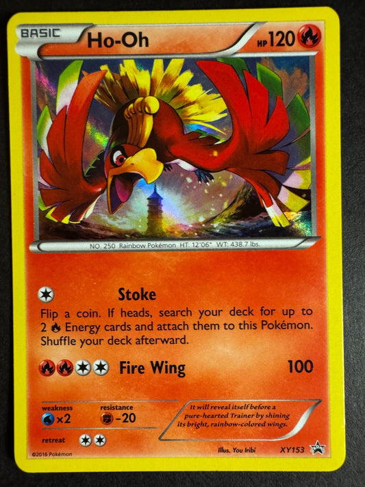Ho-Oh Holo XY153 Black Star Promo Pokemon XY Lightly Played