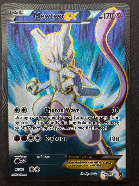 Mewtwo Full Art EX 157/162 Pokemon XY BREAKThrough Near Mint