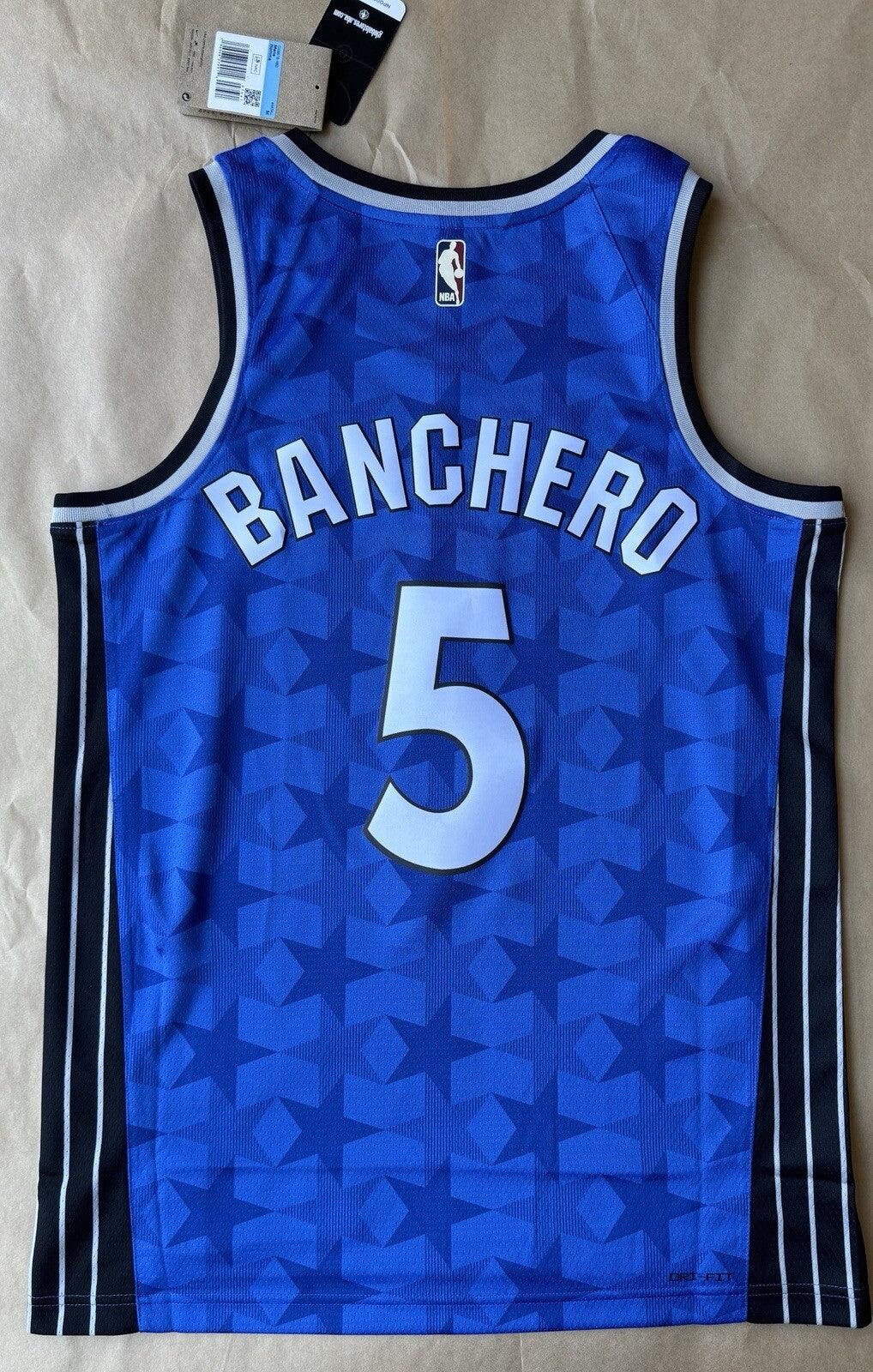 Orlando Magic Paolo Banchero #5 - Throwback Nike NBA Jersey - Size M - Swingman
