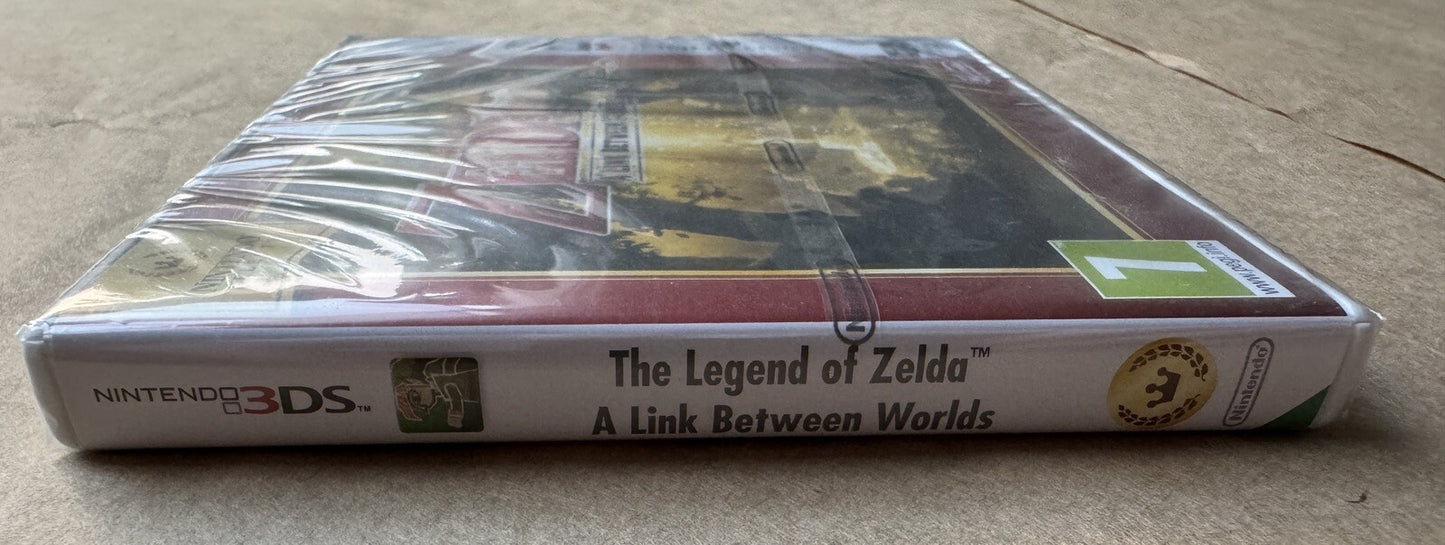 Nintendo 3DS - Zelda A Link Between Worlds (OFFICIAL SEAL OF NINTENDO) PAL - PG